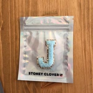 Cotton Candy glitter varsity letter